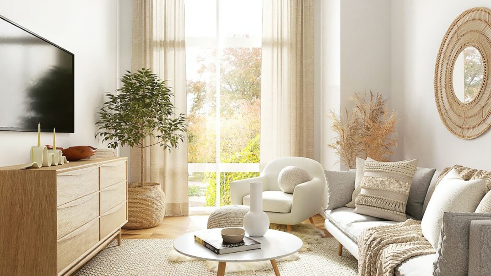 Tendencias actuales para diseñar livings y comedores pequeños